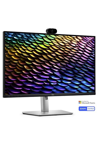Dell P2726DEB 27 " IPS QHD 100Hz Οθόνη με Κάμερα, Ηχεία, Περιστρεφόμενη