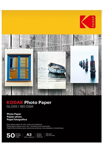 Kodak 180Gsm Glossy Photo Paper Bulk 50