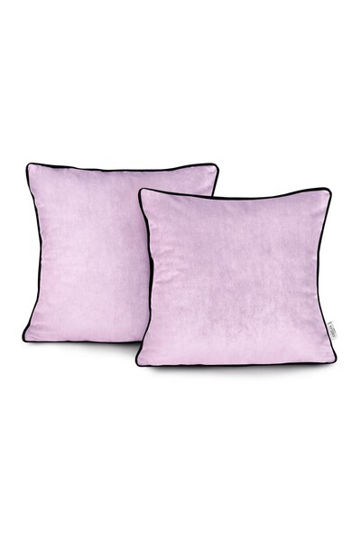 Amelia Home Set 2 huse perne decorative din catifea stil modern, Velvet, 220 ...