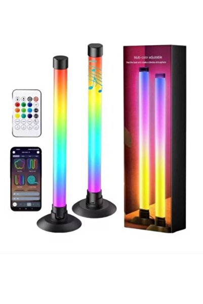 SimpluAcasa Set 2 Bare LED RGB Smart, Sincronizare Muzicală, Telecomandă, Ilu...