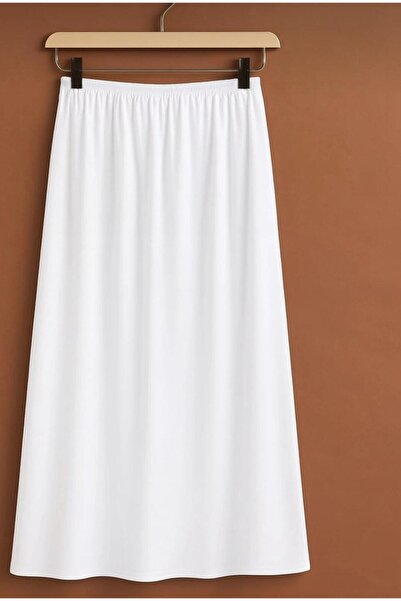 migi life FASİON Kadın Uzun Tam Boy İç Göstermez Çok Amaçlı Ebise Astarı