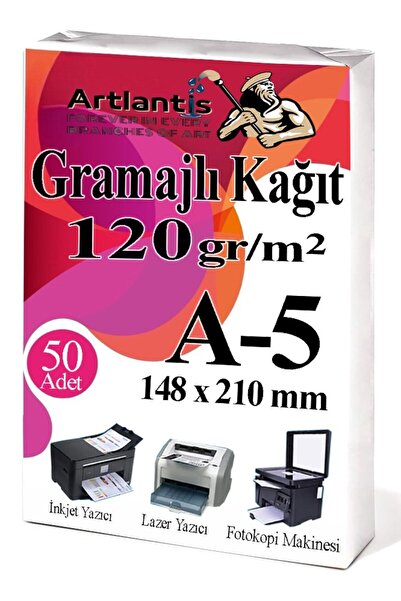 Artlantis ورق تصوير فوتوغرافي A5، 50 قطعة، 120 جرام، ورق شهادات، ورق طباعة سم...