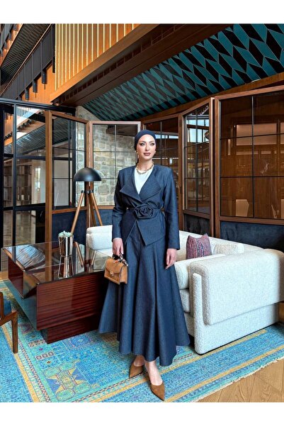 Şeker Portakalım Set de fuste din denim