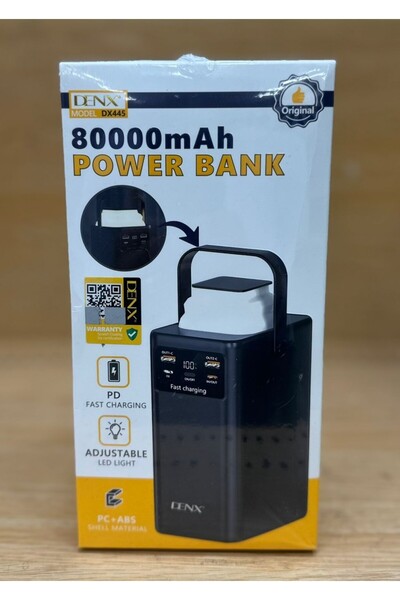 Generic بنك طاقة محمول DENX بسعة 60000 مللي أمبير DX444