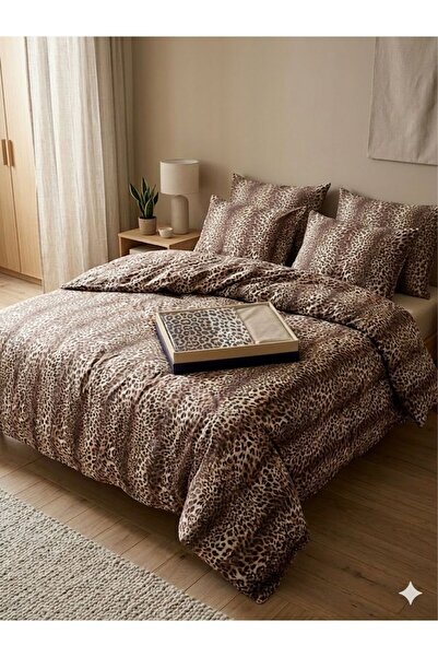 Constanza Exclusive Lunessa Cotton Patterned 200 X 220 cm Double King Size Du...