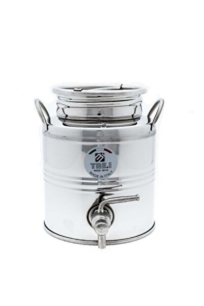 Destilatori 3 Liter Stainless Steel Barrel for Tuica, Palinca, Oil, Milk, set...