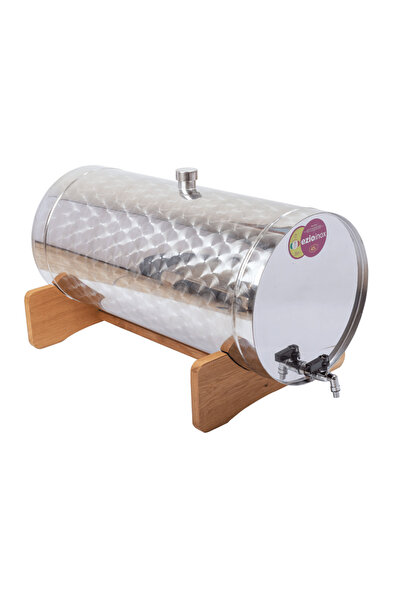 Destilatori Stainless Steel Barrel for Tuica, Palinca, Brandy 45 Liters