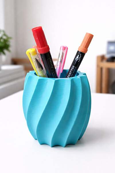 OEM Modern Multi-Purpose Pen Holder Organizer Container – Minimal Decorative ...