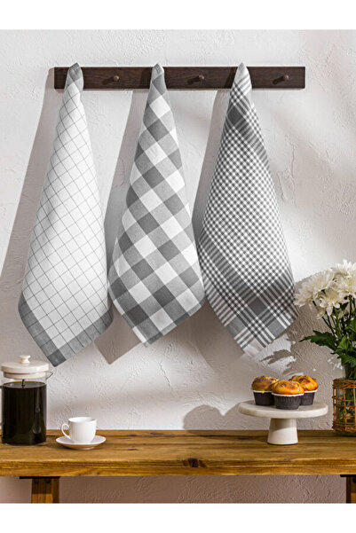 LC Waikiki من متجر فريزن ستور، مجموعة من مطبوع قطعة قماش لتجفيف الأطباق، 3 قط...