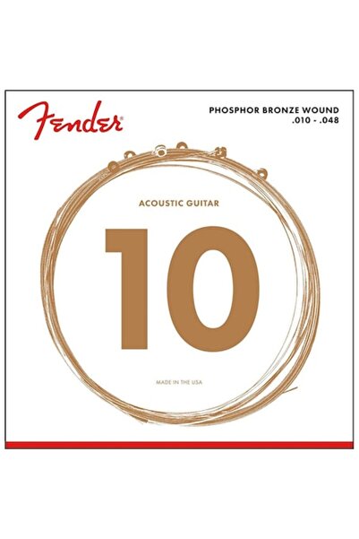 FENDER Set de corzi pentru chitară acustică F60XL