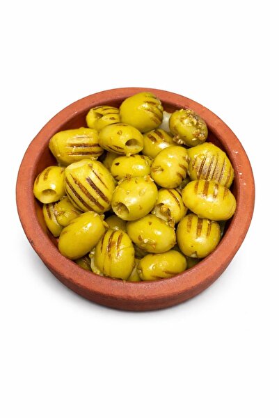İkizler 1 Kg Özel soslu Izgara Yeşil zeytin (Kalibre 160-200 )