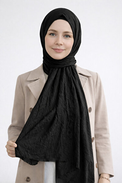 Merve Nayir Hijab Iron-Free Bamboo Crinkle Shawl