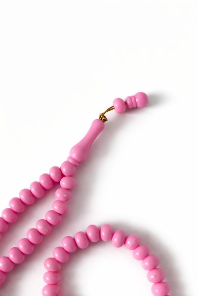 KEYFHOME 33'lü Pembe tespih Ümre hediyelik