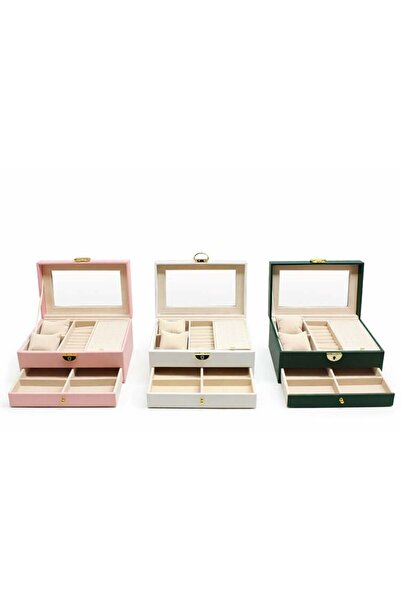 EkoAlışverişDünyam Κουτί μακιγιάζ και κοσμημάτων 20x15 εκ.