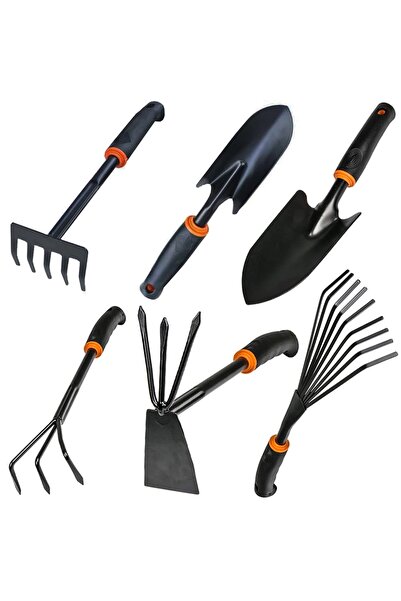 OEM Set Unelte Gradinarit, 6 Piese Esentiale Otel+Plastic