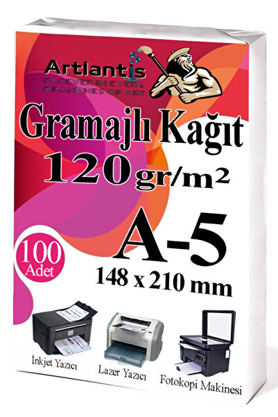 Artlantis ورق تصوير فوتوغرافي A5، 100 قطعة، 120 جرام، ورق شهادات، ورق طباعة س...
