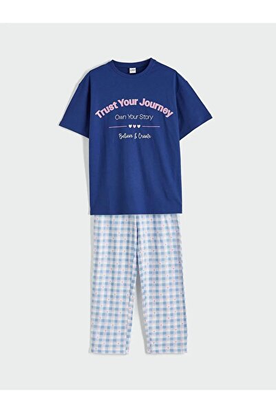 LC Waikiki Printed Girls' Pajama Set (S6)