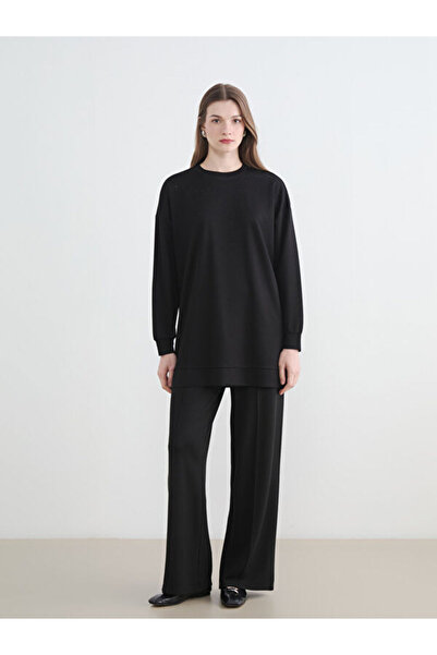 LC Waikiki Rmz Gi̇yi̇m Farkiyla Women's Sweatpants with Waist Drawstring