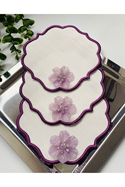 ELÇİÇEK HOME Sunum Peçete,Kokteyl Peçete,Kahve Yanı Sunum Peçete 3 Adet