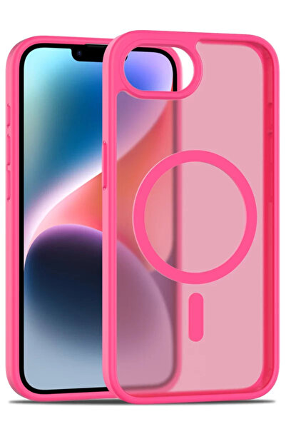 TeknoKapsül غطاء جوكو ايفون 16E جوتا ماج سيف - وردي