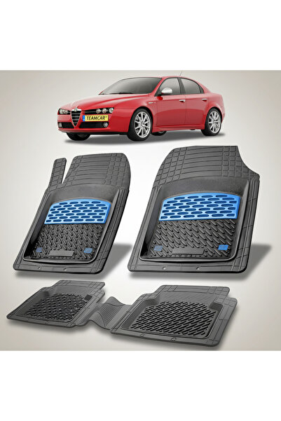 TEAMCAR Αλφά Ρομέο 159 Πρώτης Γενιάς Συμβατά Πατάκια Δαπέδου 2005-2011 |   Μπλε