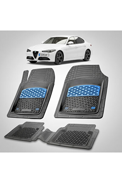 TEAMCAR Αλφά Ρομέο Τζούλια Γενιά Ι Συμβατά Πατάκια Δαπέδου 2015-2026 |   Μπλε