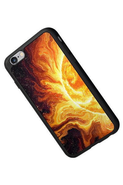 Snacase حافظة ممتازة لامعة متوافقة مع هاتف iPhone 6 Plus مع تصميم شمسي