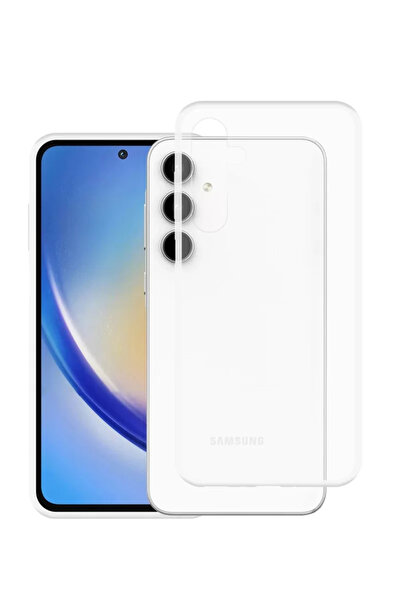 Beta Moda Hub حافظة نيو فيس لهاتف سامسونج جالاكسي A35 5G من السيليكون الشفاف ...