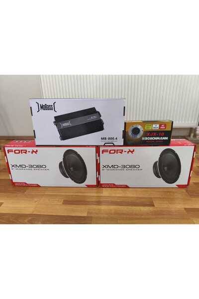 forx6 20 cm profosyonel hazır ses sistemi