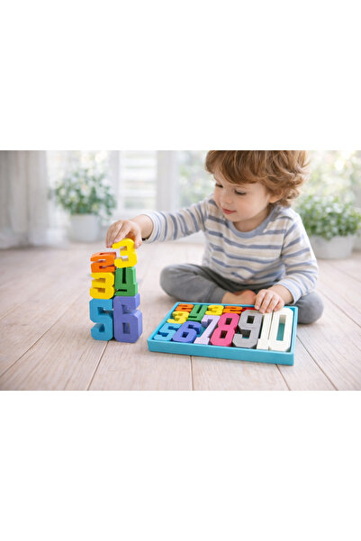 Niks Eğitici Renkli Sayı Blokları / 3D Baskı / Eşitlik aktivitesi