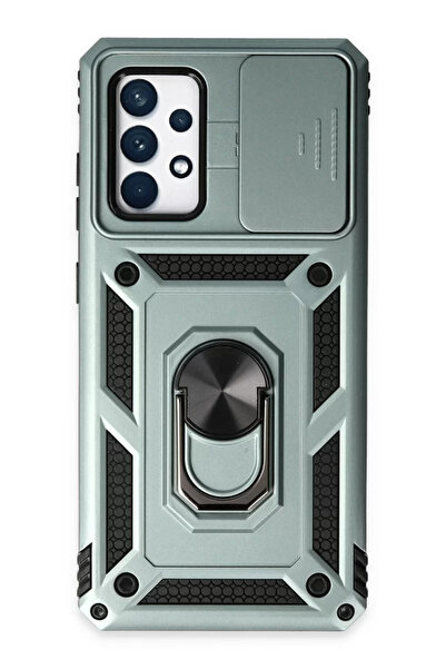 Beta Moda Hub حافظة نيو فيس لهاتف سامسونج جالاكسي A52 مع حلقة عدسة من السيليك...