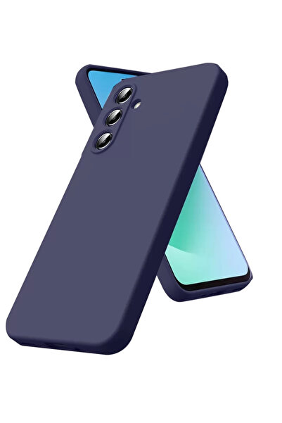 Beta Moda Hub غطاء سيليكون جديد لهاتف سامسونج جالاكسي A17 5G - أزرق داكن