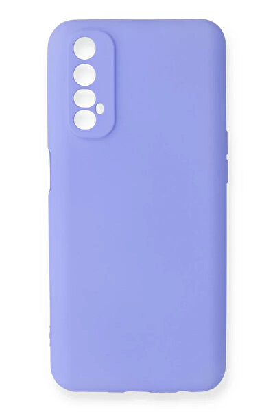 Beta Moda Hub جراب Newface Realme 7 أول سيليكون - أرجواني