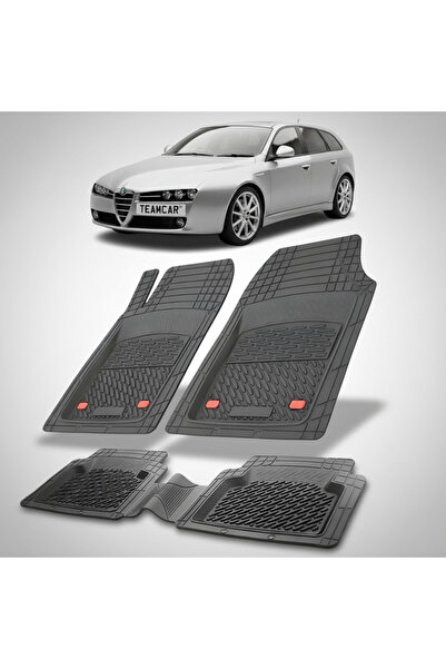 TEAMCAR Αλφά Ρομέο 159 Σπορτγουάν Φέισλιφτ Συμβατά Πατάκια Δαπέδου 2008-2011 ...