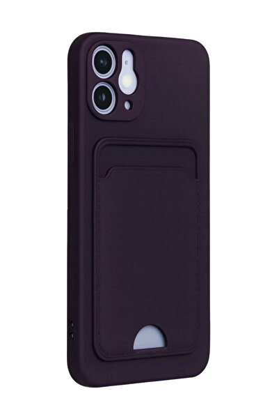 Beta Moda Hub حافظة Newface لهاتف iPhone 12 مصنوعة من السيليكون مع بطاقة عمل ...