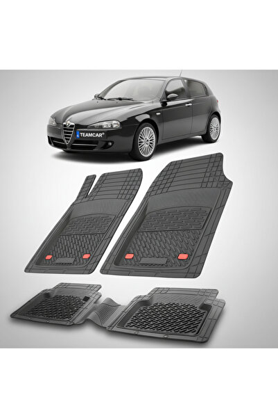 TEAMCAR Alfa Romeo 147 Χάτσμπακ 5 Πόρτες Συμβατά Πατάκια Δαπέδου Facelift 200...