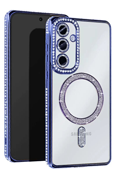 Beta Moda Hub حافظة نيو فيس سامسونج جالاكسي A35 5G مع شريحة اتصال وهمية ومغنا...