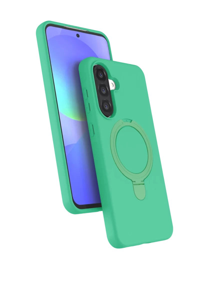 Beta Moda Hub غطاء حماية Newface لهاتف سامسونج جالاكسي A56 مع حامل ماج سيف - ...