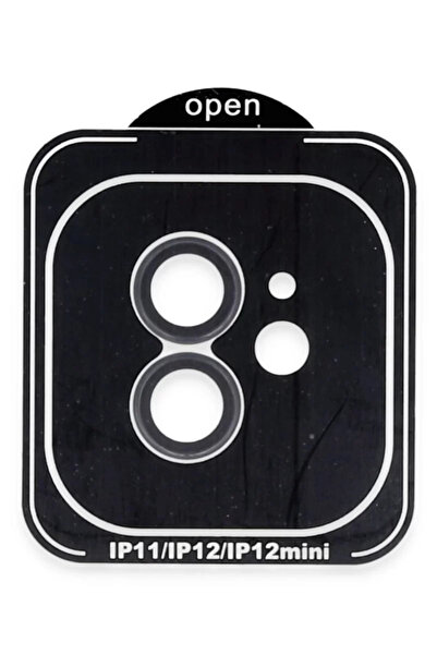 TeknoKapsül عدسة كاميرا جوكو آيفون 11 معدنية بتقنية PVD - أسود