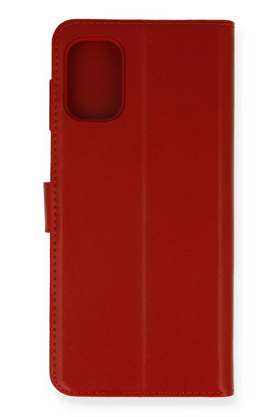 Beta Moda Hub نيوفايس حافظة سامسونج جالاكسي M51 تريند اس بلس - احمر