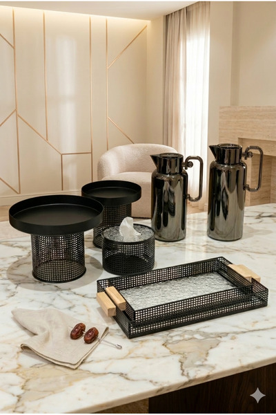 Generic A complete modern hospitality set – consisting of a tea and coffee th...