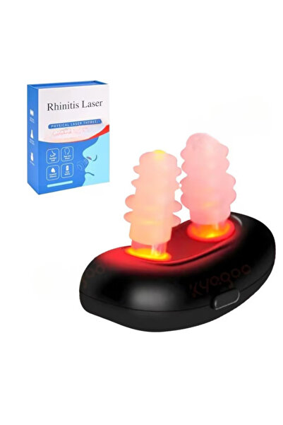 2AMNOVA Rhinitis and snoring device, red light therapy, USB, 980mAh, black
