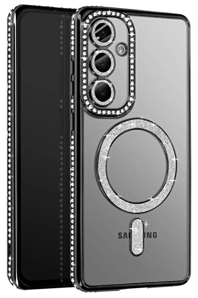 ZEMİRA HOME جراب جوكو سامسونج جالاكسي S26 بلس جوكسي لامع مغناطيسي - أسود