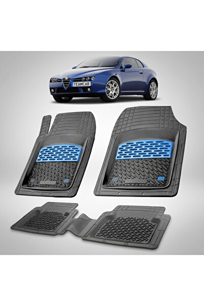 TEAMCAR Αλφά Ρομέο Μπρέρα Γενιά Ι Συμβατά Πατάκια Δαπέδου 2005-2010 |   Μπλε