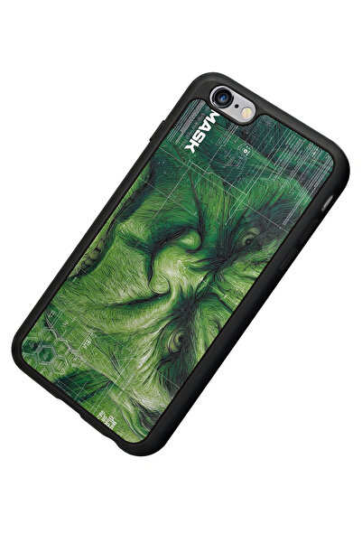 Snacase حافظة لهاتف iPhone 6 Plus متوافقة مع تصميم Hulk لامعة