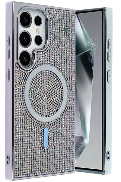 TeknoKapsül غطاء جوكو لهاتف سامسونج جالاكسي S23 الترا هيلين ماجسيف - قوس قزح