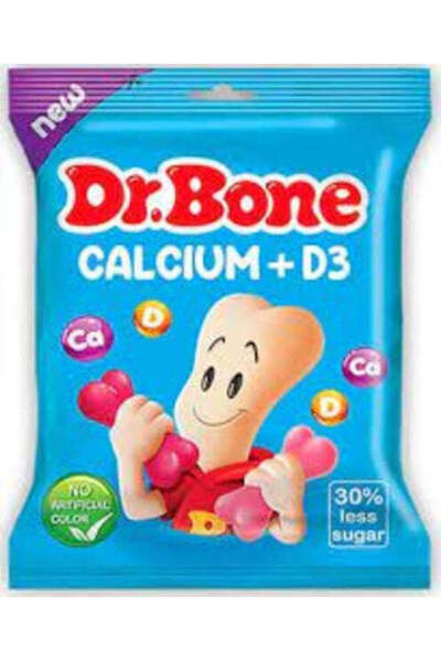 Dr Bone Dr.Bone Jelly Gum Vitamin D & Calcium 50Gm
