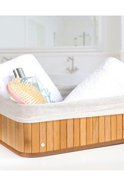 English Home Κομψό Πτυσσόμενο Καλάθι Μπεζ 32x22x12 εκ. (9.03.2026)