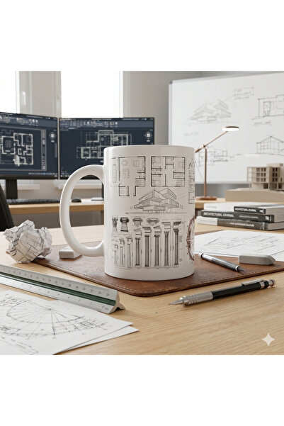 The Mug Store Mimarlık Temalı Bardak