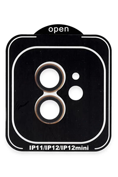 TeknoKapsül عدسة كاميرا جوكو آيفون 11 معدنية PVD - برتقالي